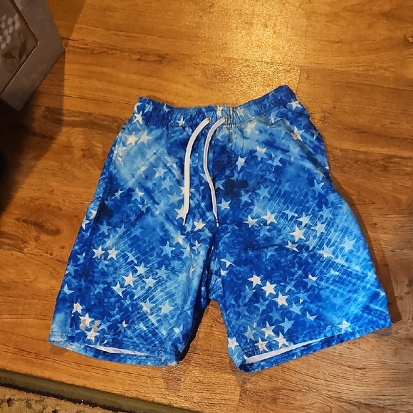 Men's Under Armour Star Swin Trunks Size Small - Picture 1 of 5